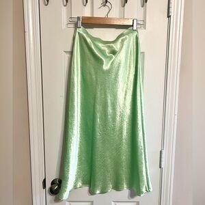 NWT VINCE satin skirt sz SMALL
